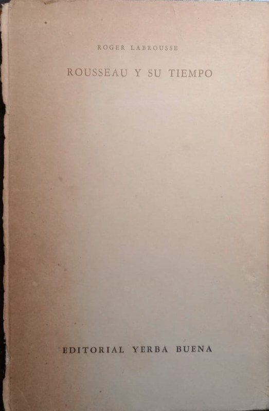 Rousseau y su tiempo