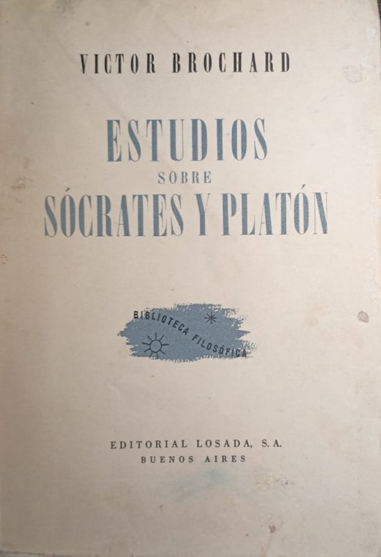 Estudios sobre Sócrates y Platón