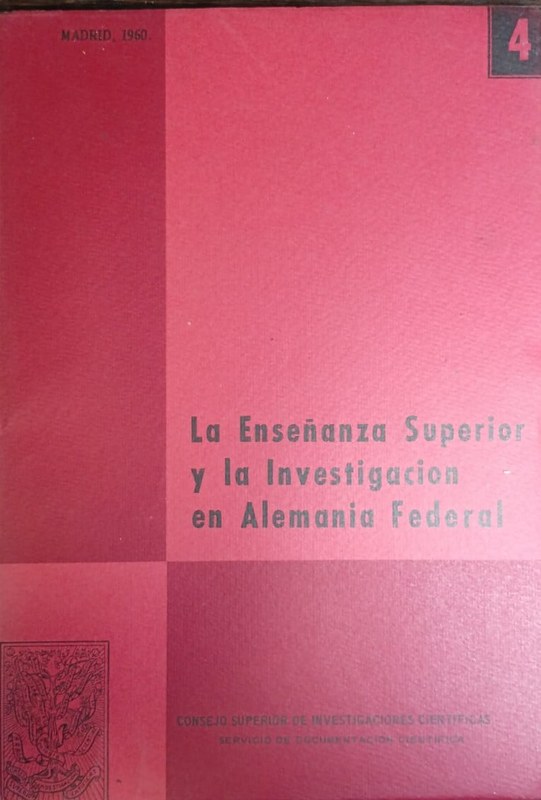 La Enseñanza Superior y la Investigación en Alemania Federal