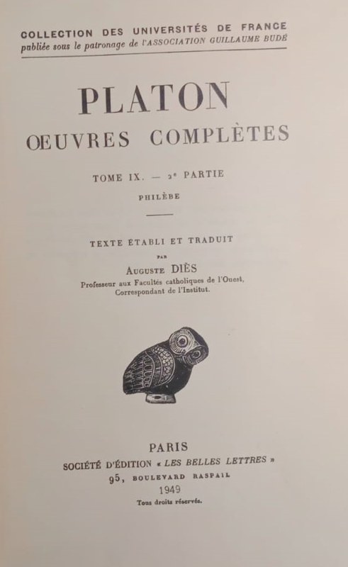 Platon, oeuvres complètes: Tomo IX, segunda parte