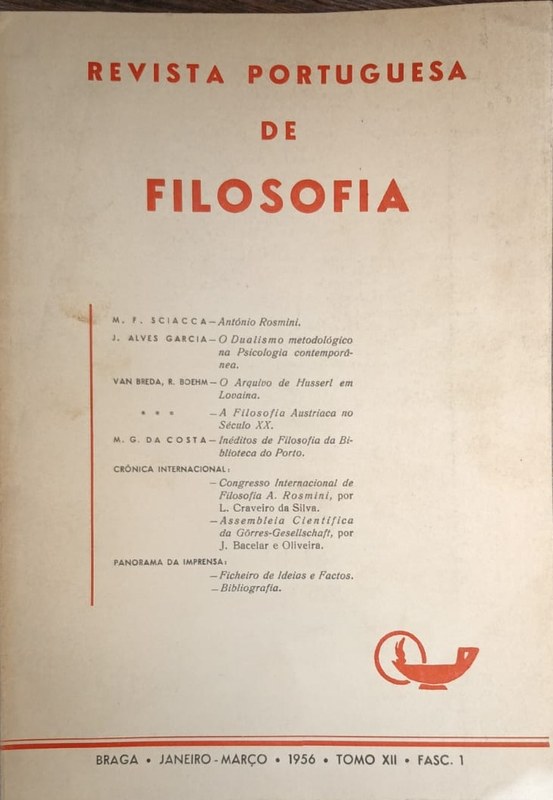 Revista Portuguesa de Filosofía