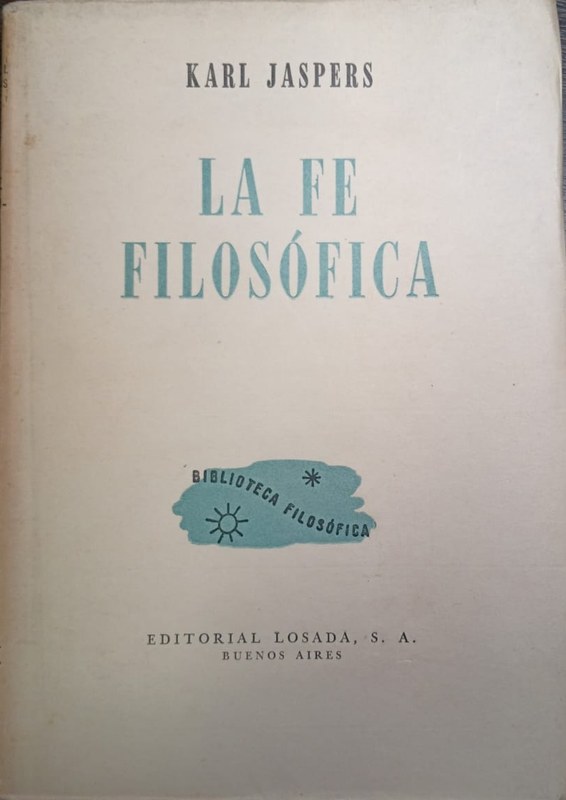 La fe filosófica