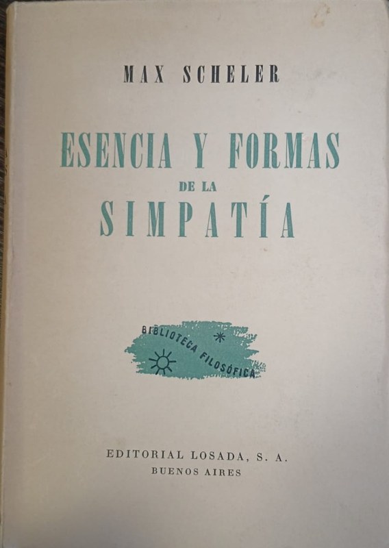 Esencia y formas de la simpatía