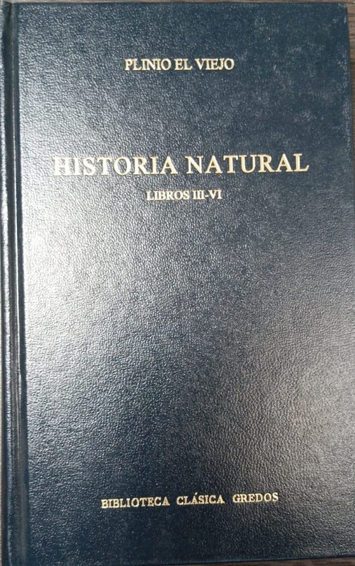 Historia Natural: Libros III-VI