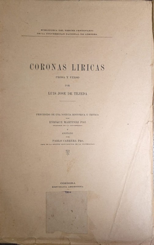 Coronas Líricas: Prosa y verso