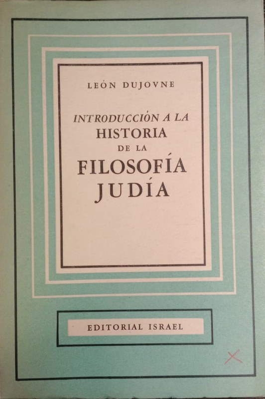 Introducción a la historia de la Filosofía Judía