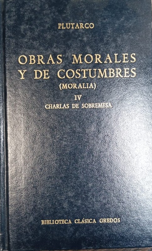 Obras morales y de costumbres (Moralia): Libro IV