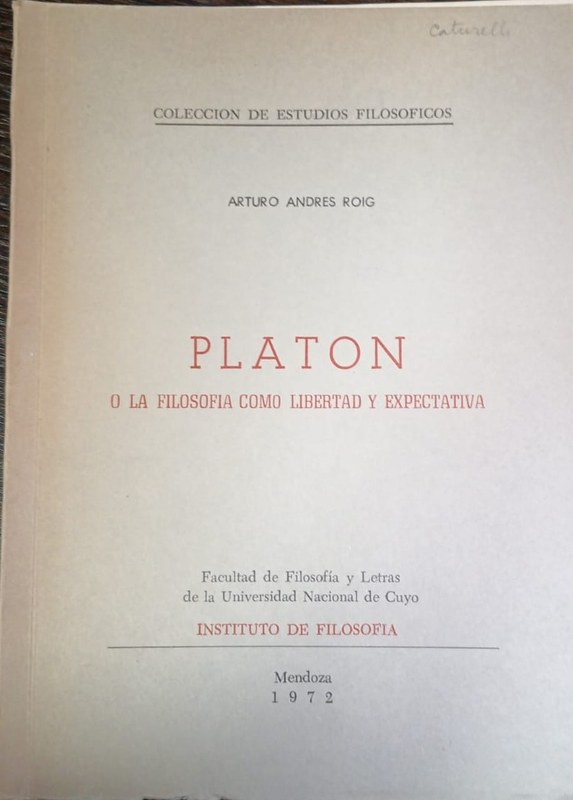 Platon o la filosofía como libertad y expectativa