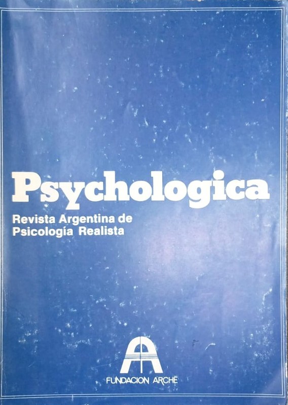 Psychologica: Revista Argentina de Psicología Realista