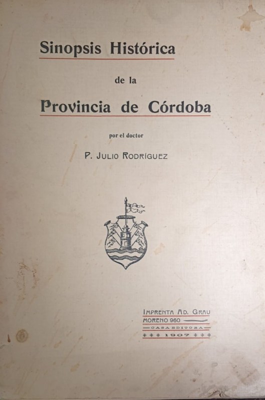 Sinopsis Historica de la Provincia de Córdoba