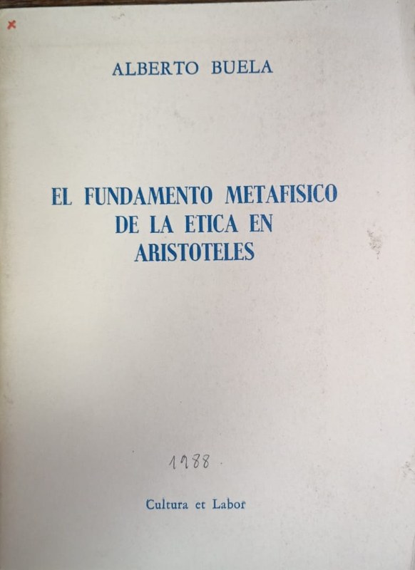 El fundamento metafísico en la ética de Aristóteles