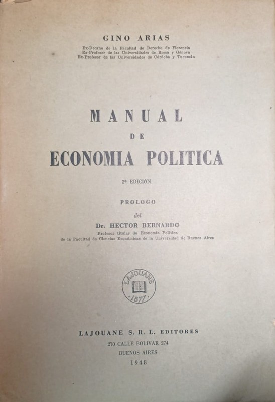 Manual de Política Económica