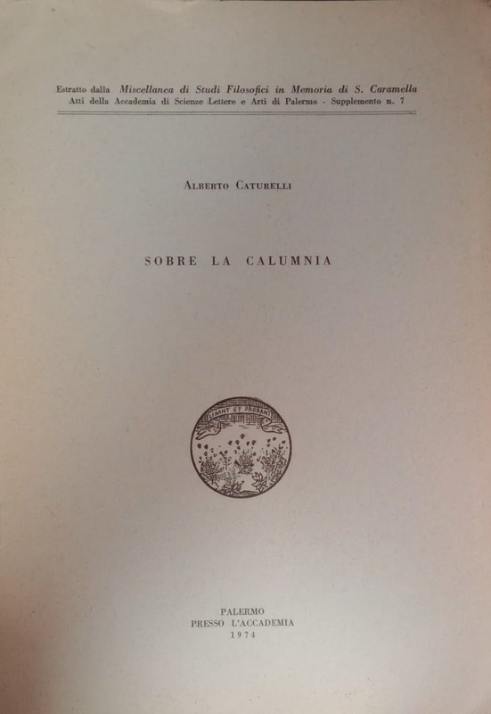 Sobre la calumnia