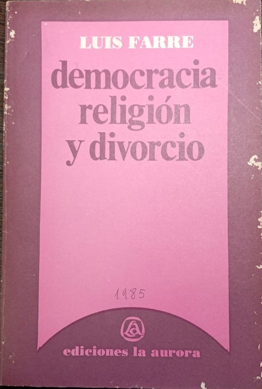 Democracia, religión y divorcio