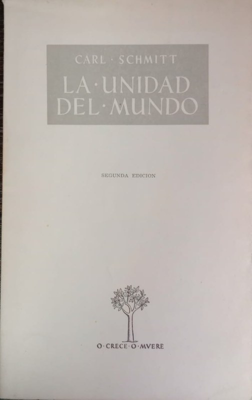 La unidad del mundo