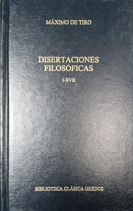 Disertaciones filosóficas: I-XVII