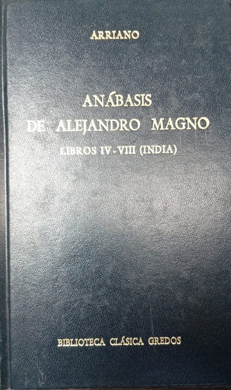Anábasis de Alejandro Magno: Libros IV-VIII (India)