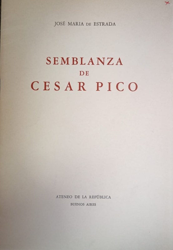 Semblanza de César Pico