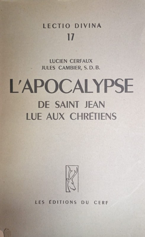 L´Apocalypse de Saint Jean lue aux chrétiens