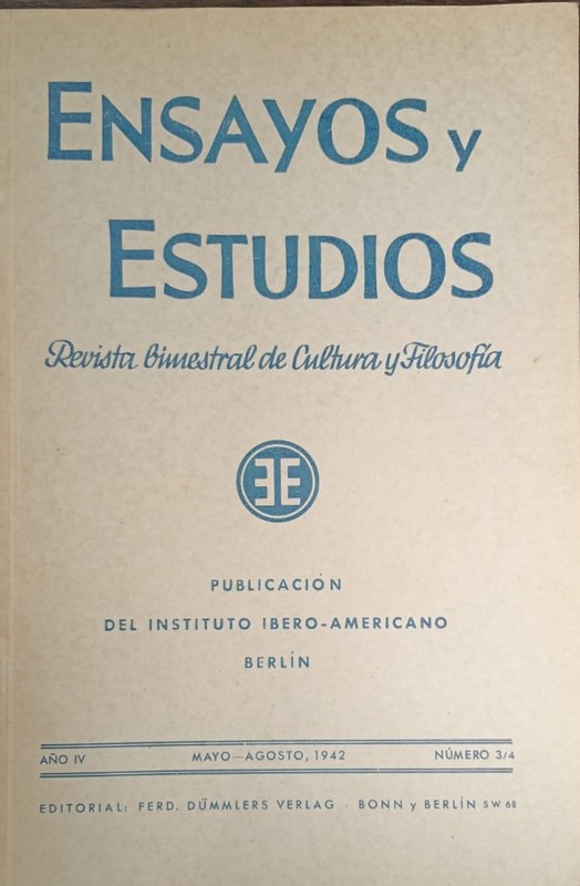 Ensayos y Estudios: Revista Bimestral de Cultura y Filosofía