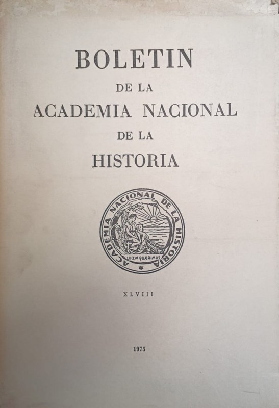 Boletin de la academia nacional de la historia