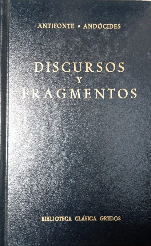 Discursos y fragmentos