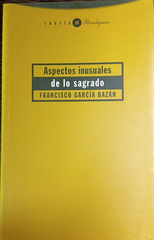 Aspectos inusuales de lo sagrado