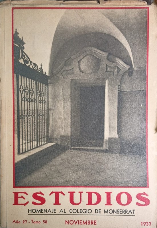 ESTUDIOS: Homenaje al colegio de Monserrat