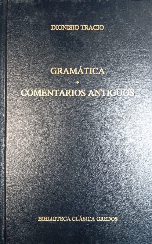 Gramática / Comentarios Antiguos
