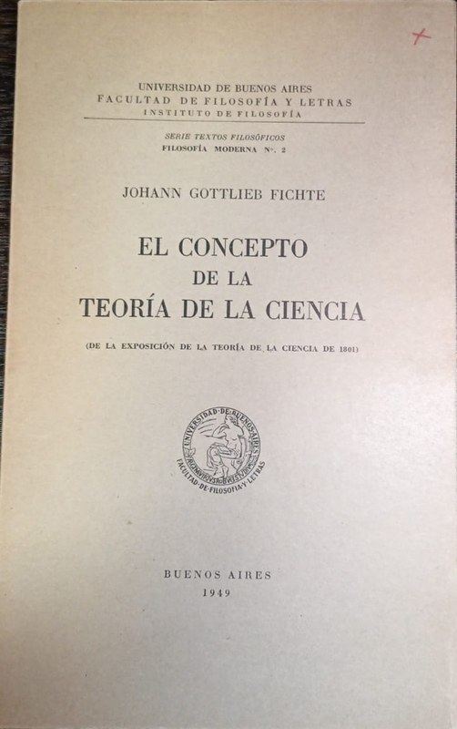 El concepto de la teoría de la ciencia