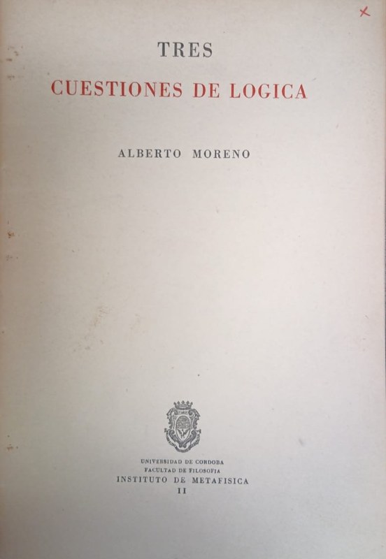 Tres cuestiones de lógica