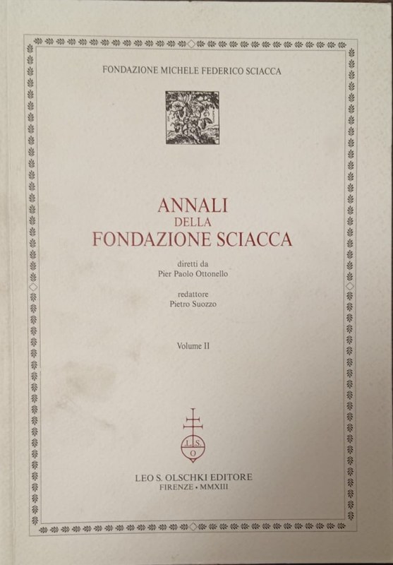 Annali della Fondazione Sciacca: Volume II
