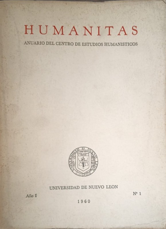 HUMANITAS: Anuario del Centro de Estudios Humanisticos