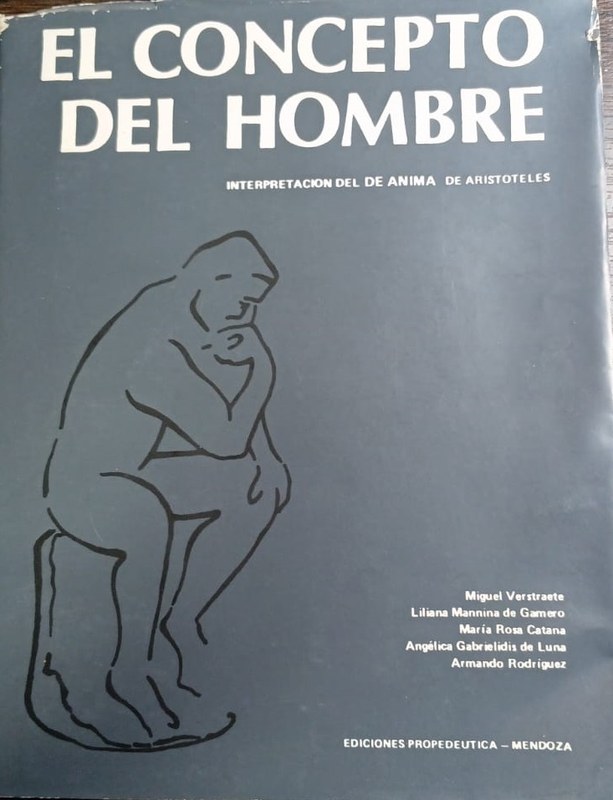 El concepto del Hombre: Interpretación del "De Anima" de Aristóteles