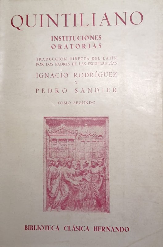 Instituciones oratorias: Tomo II