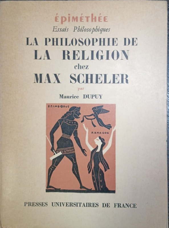 La philosophie de la religión chez Maz Scheler