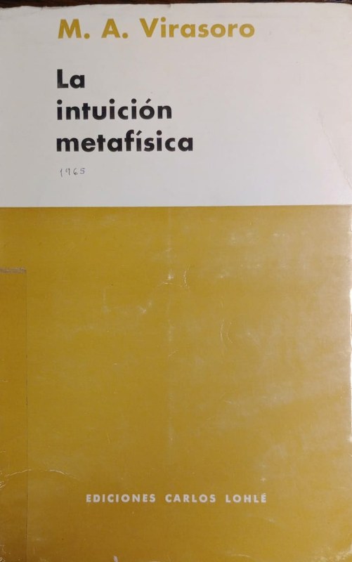La intuición metafísica