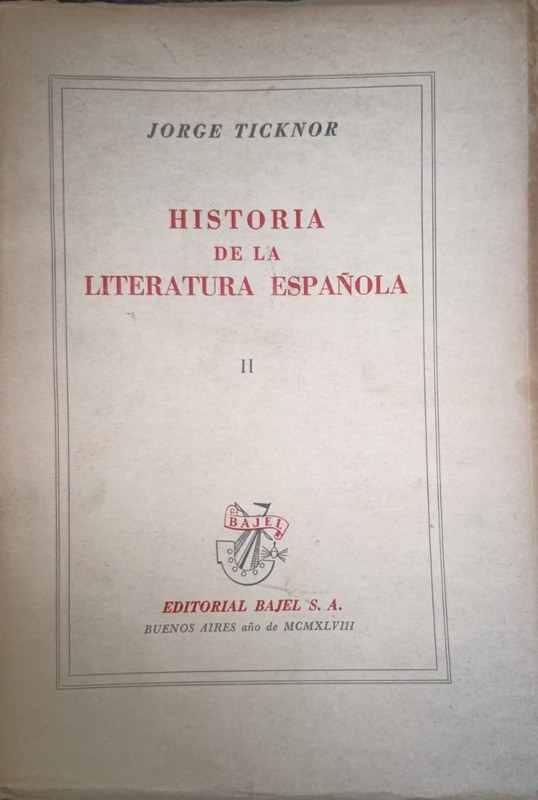 Historia de la Literatura española II