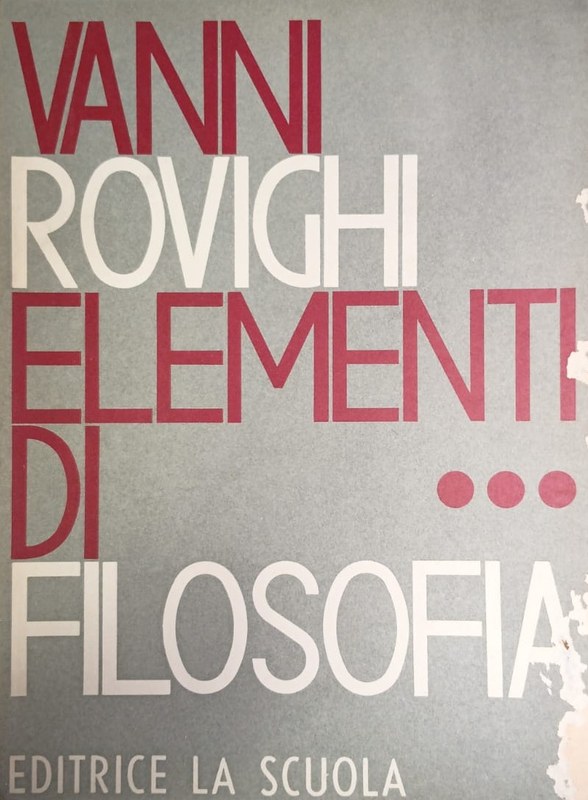 Elementi Di Filosofía: La Natura e L'Uomo