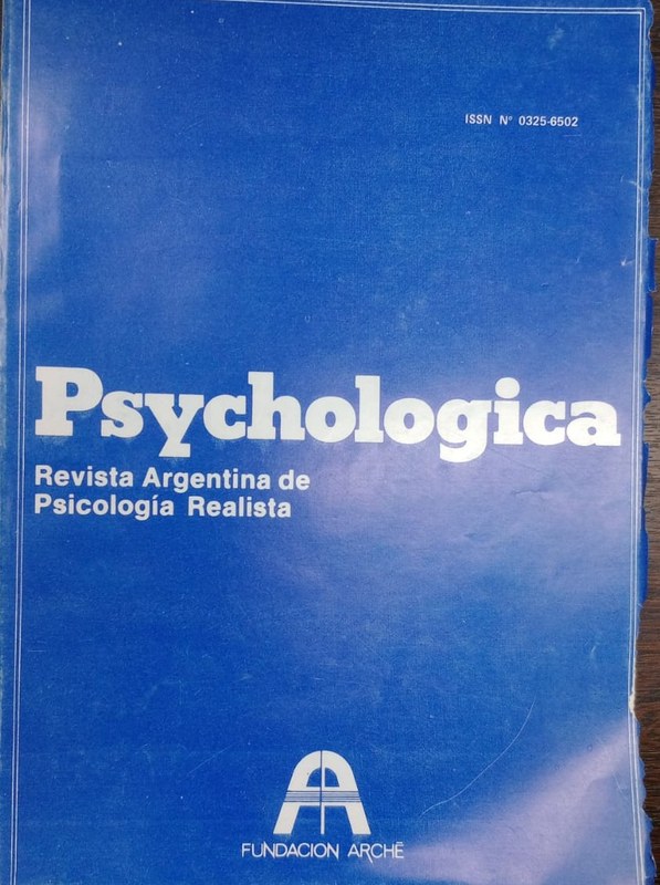 Psychologica: Revista Argentina de Psicología Realista