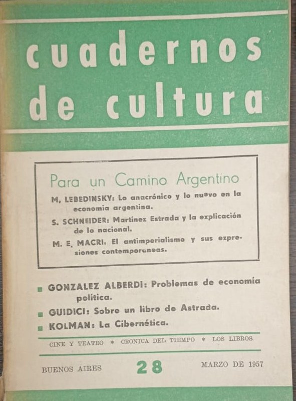 Cuadernos de cultura