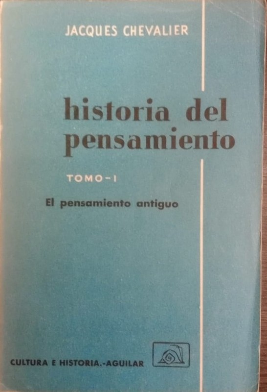 Historia del pensamiento: El pensamiento antiguo