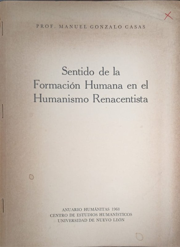 Sentido de la formación humana en el Humanismo Renacentista