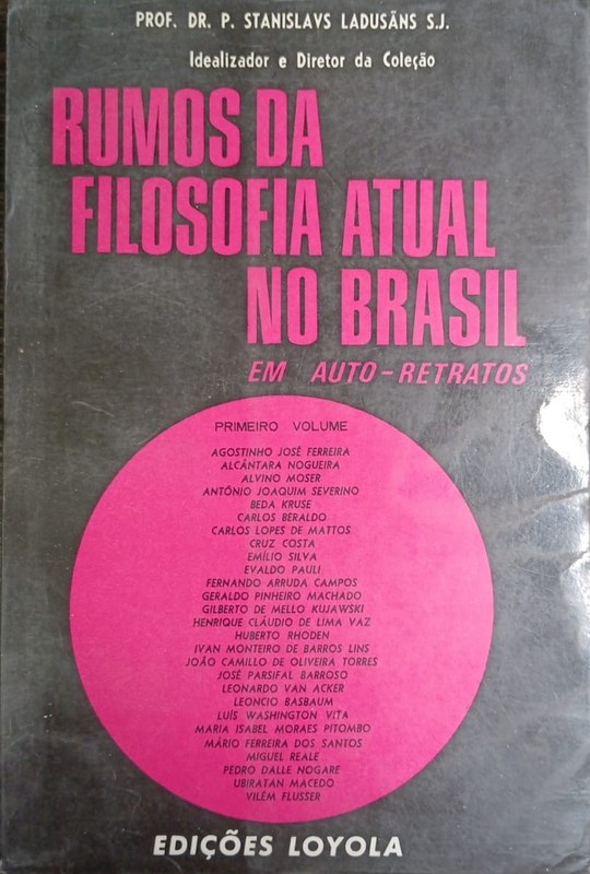Rumos da Filosofía Atual no Brasil: em auto-retratos