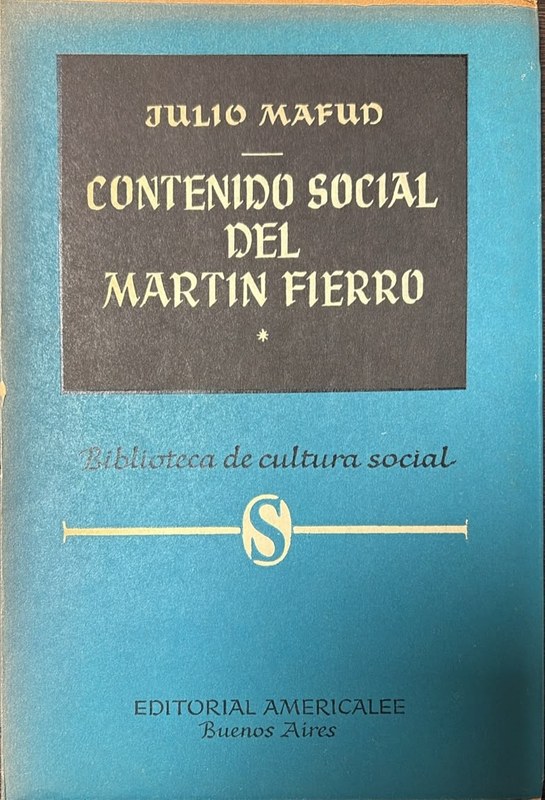 Contenido Social del Martín Fierro