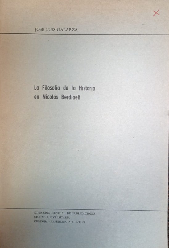 La Filosofía de la Historia en Nicolás Berdiaeff
