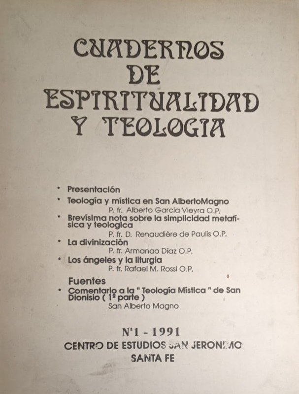 Cuadernos de Espiritualidad y Teología