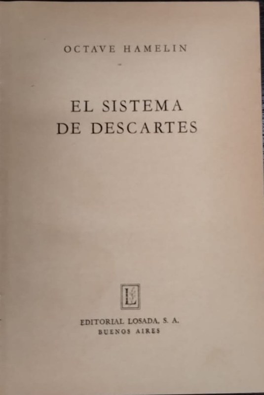 El sistema de Descartes