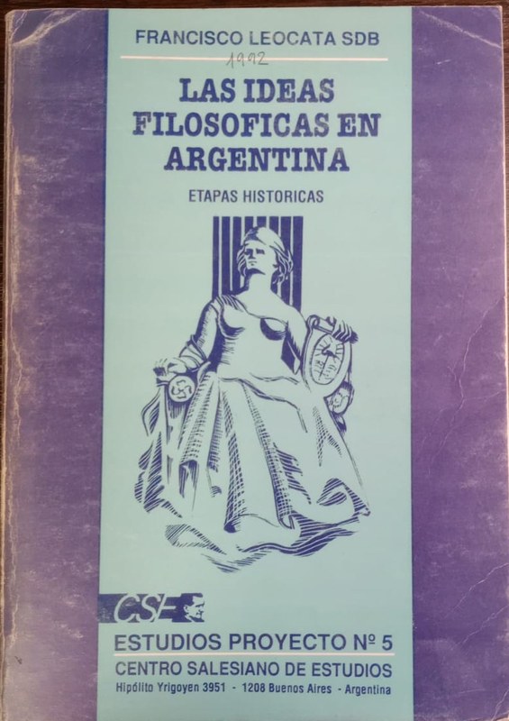 Las ideas filosóficas en Argentina: Etapas Históricas