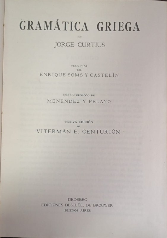 Gramática Griega